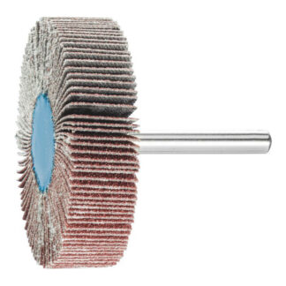 Mounted Flap Wheel Fan Grinder Aluminium Oxide - 6mm Shank F 6015/6 A 80 Grit