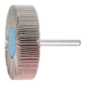 Mounted Flap Wheel Fan Grinder Aluminium Oxide - 6mm Shank F 6015/6 A 150 Grit