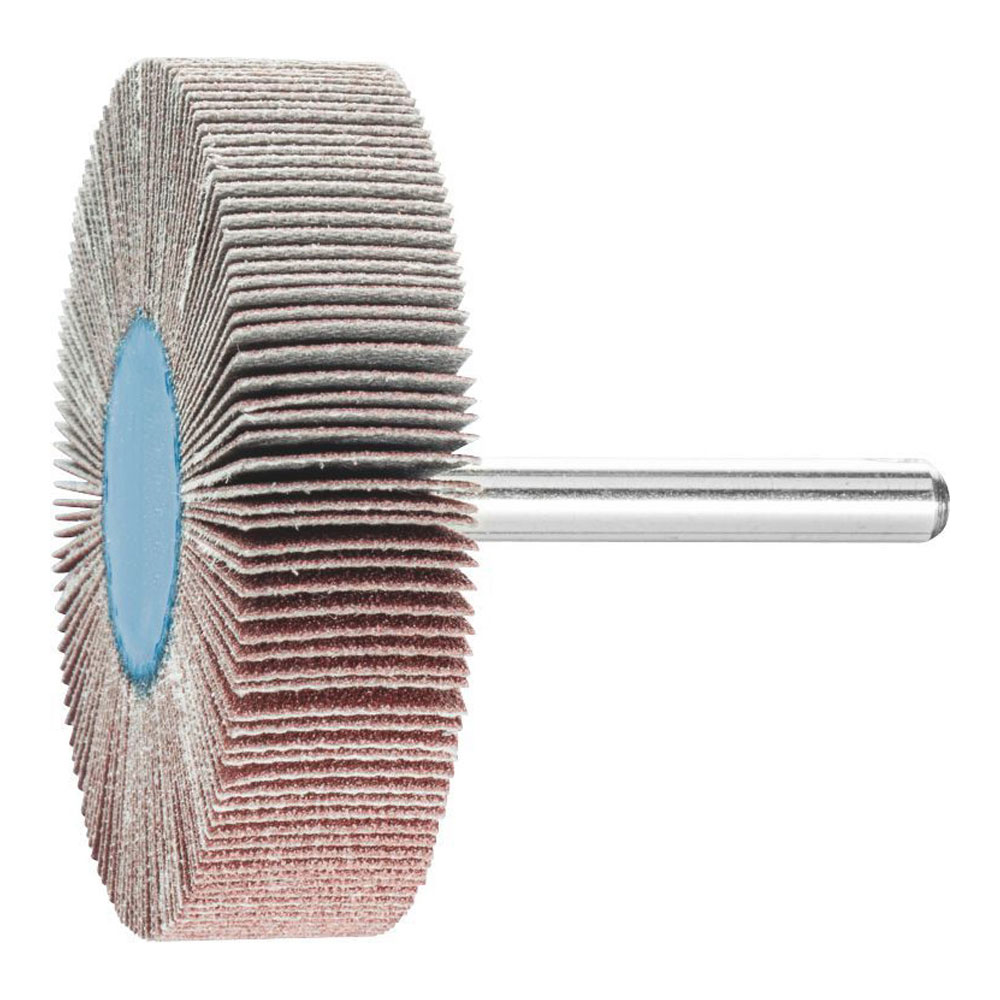 Mounted Flap Wheel Fan Grinder Aluminium Oxide - 6mm Shank F 6015/6 A 150 Grit