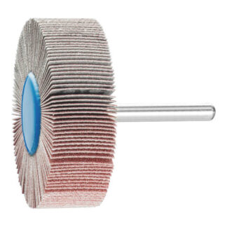 Mounted Flap Wheel Fan Grinder Aluminium Oxide - 6mm Shank F 6020/6 A 150 Grit