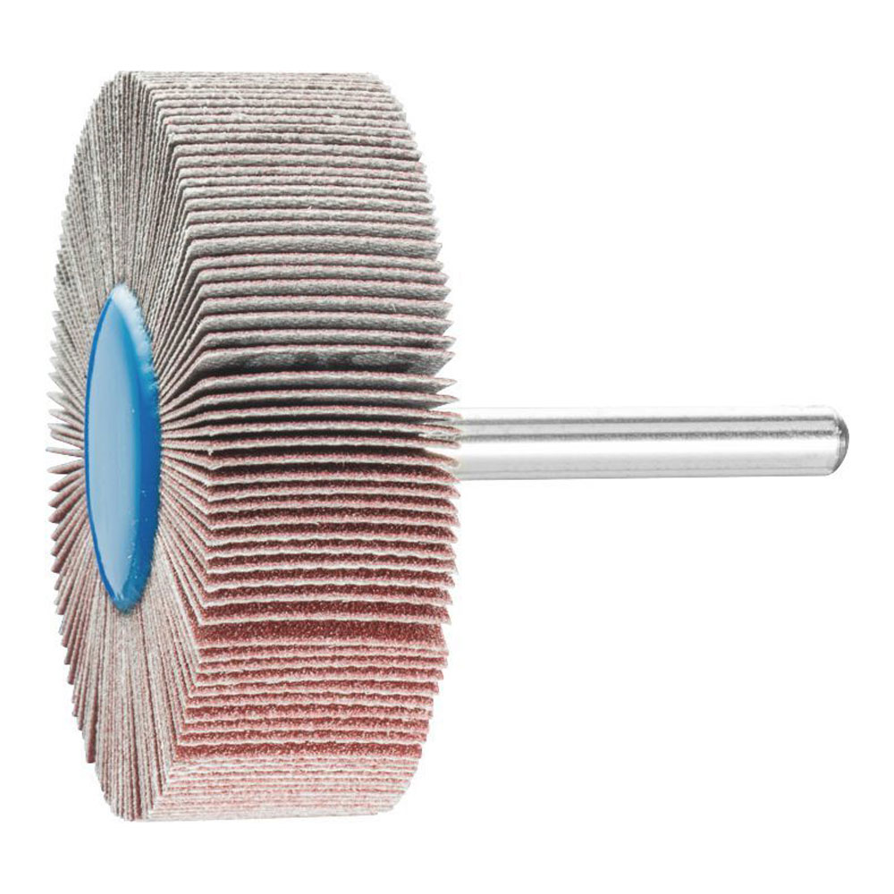 Mounted Flap Wheel Fan Grinder Aluminium Oxide - 6mm Shank F 6020/6 A 150 Grit