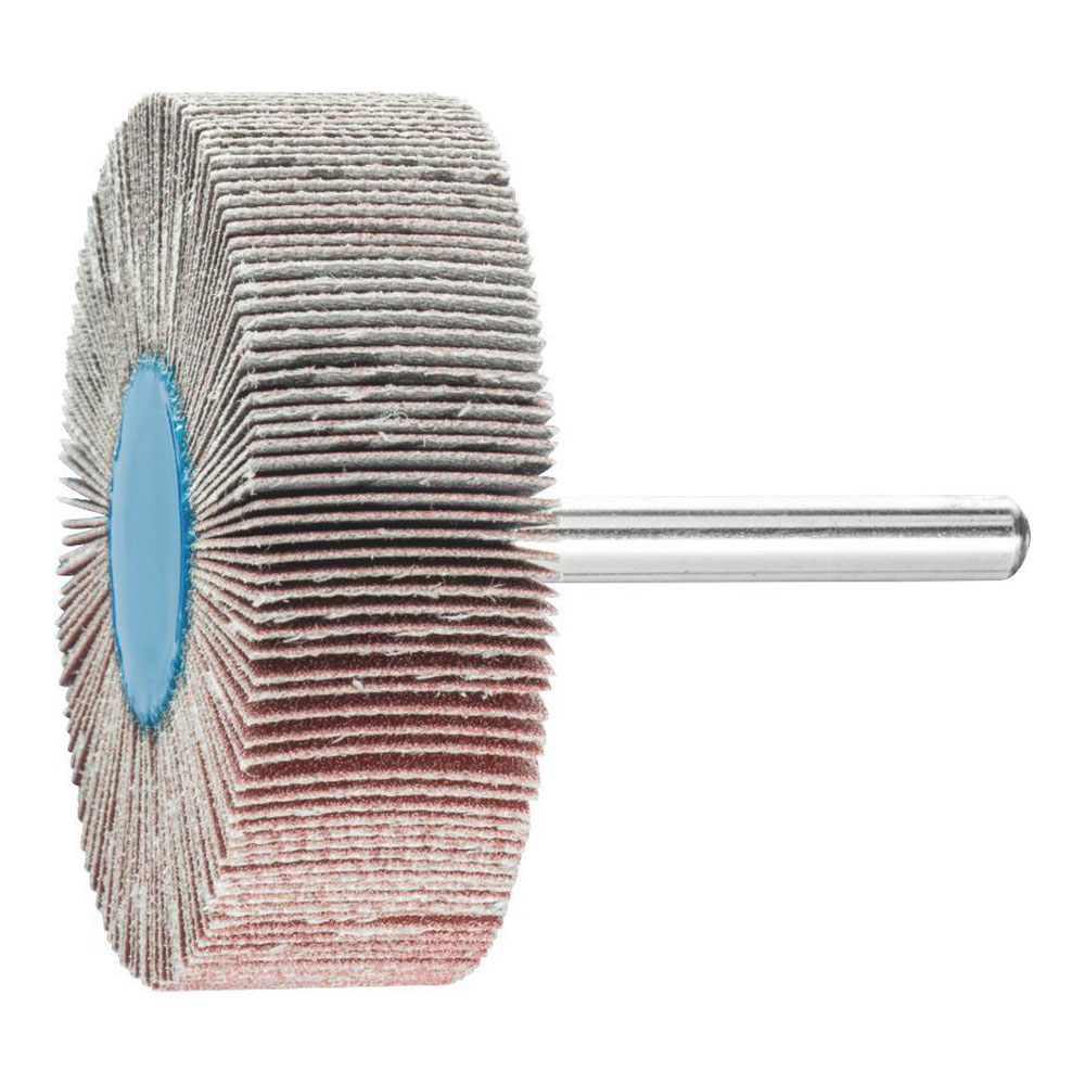 Mounted Flap Wheel Fan Grinder Aluminium Oxide - 6mm Shank F 6020/6 A 240 Grit