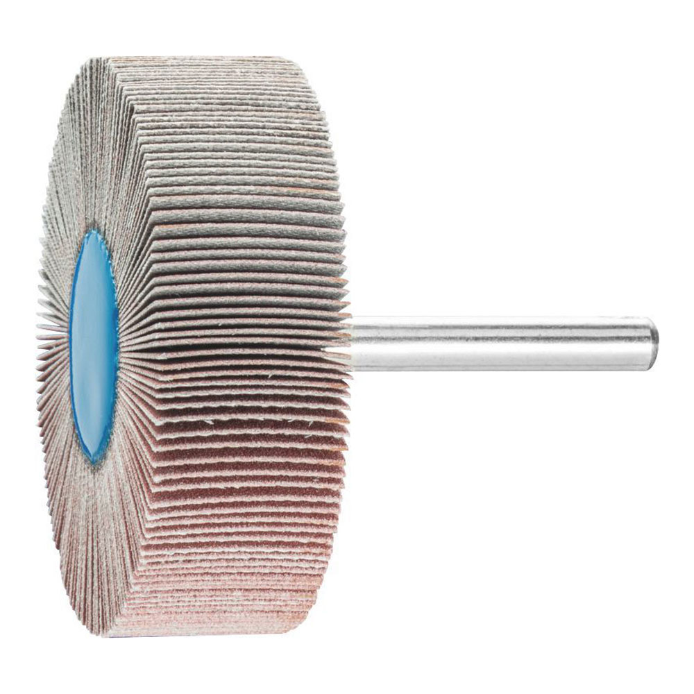 Mounted Flap Wheel Fan Grinder Aluminium Oxide - 6mm Shank F 6020/6 A 320 Grit