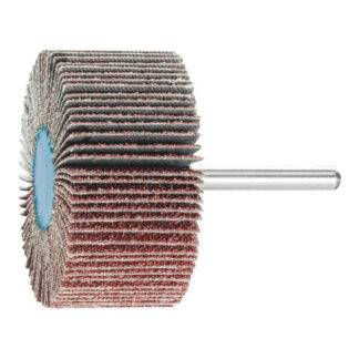 Mounted Flap Wheel Fan Grinder Aluminium Oxide - 6mm Shank F 6030/6 A 40 Grit