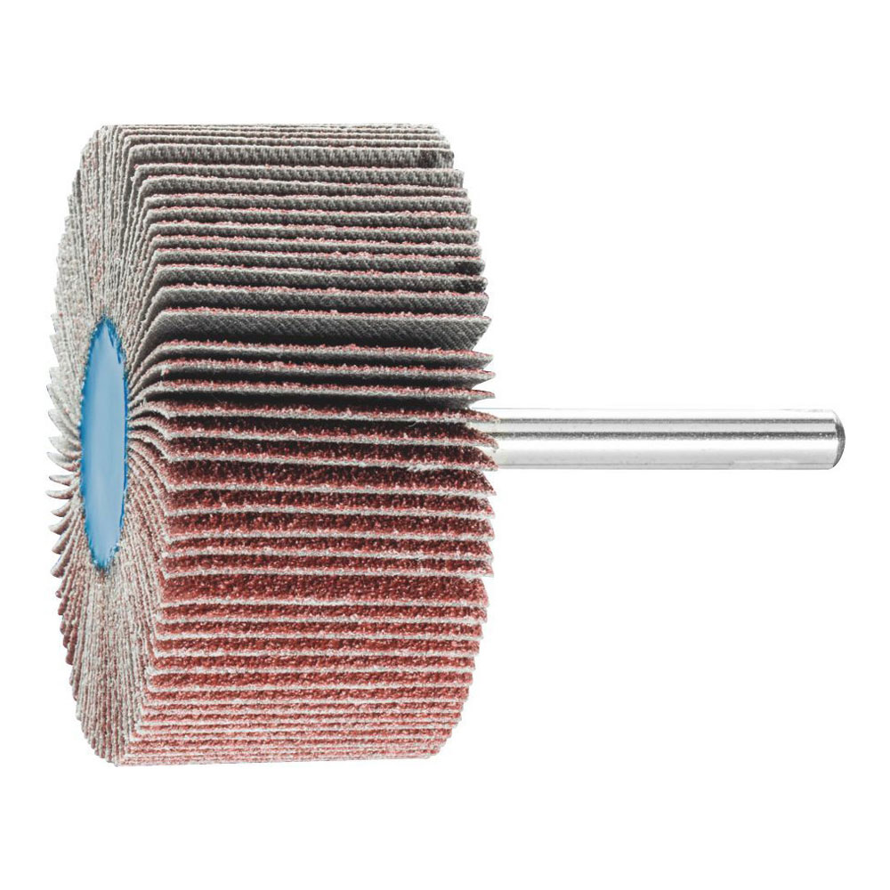 Mounted Flap Wheel Fan Grinder Aluminium Oxide - 6mm Shank F 6030/6 A 60 Grit