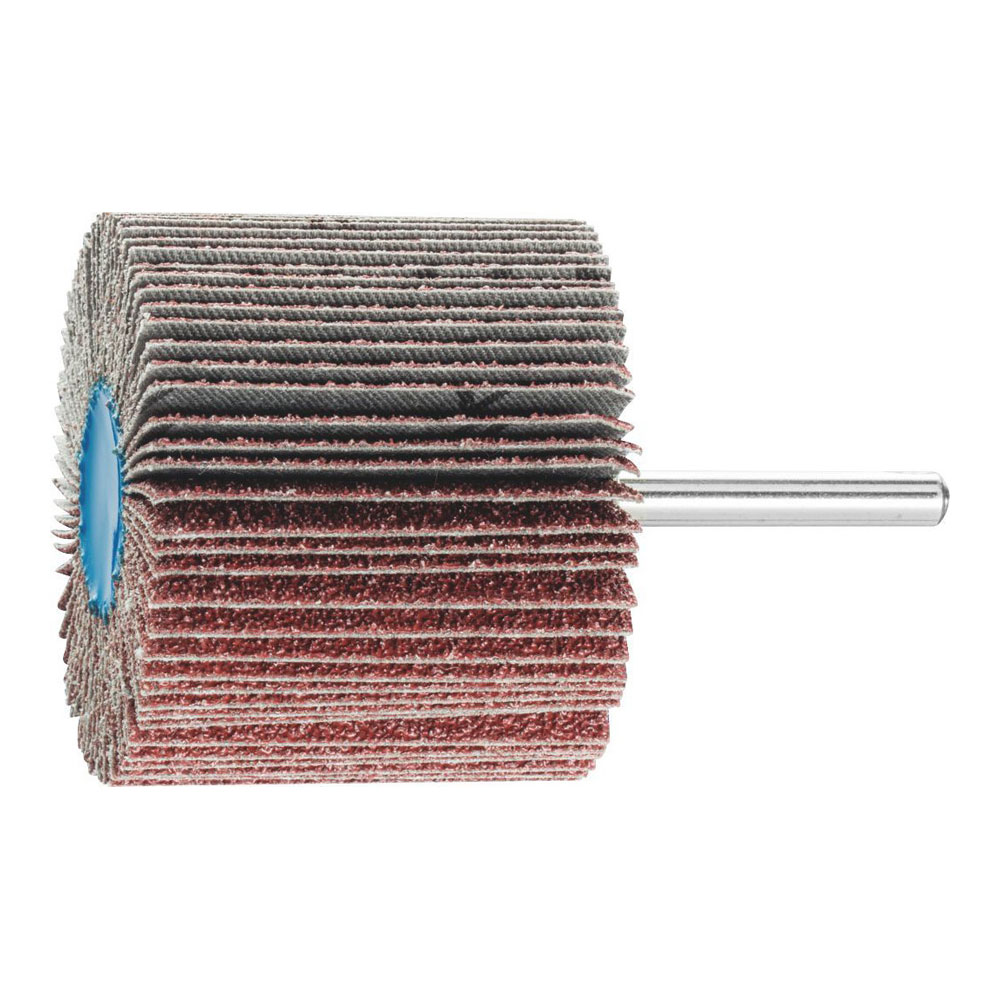 Mounted Flap Wheel Fan Grinder Aluminium Oxide - 6mm Shank F 6050/6 A 40 Grit