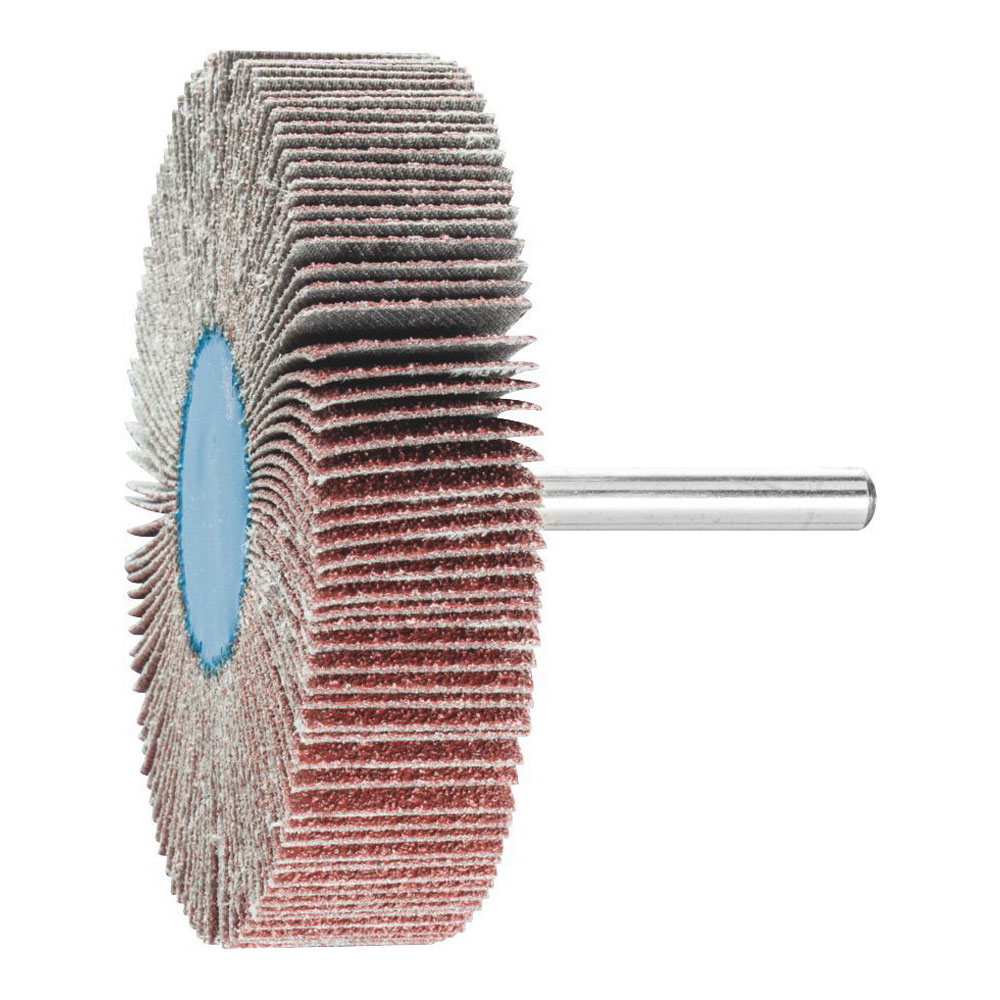 Mounted Flap Wheel Fan Grinder Aluminium Oxide - 6mm Shank F 8020/6 A 60 Grit