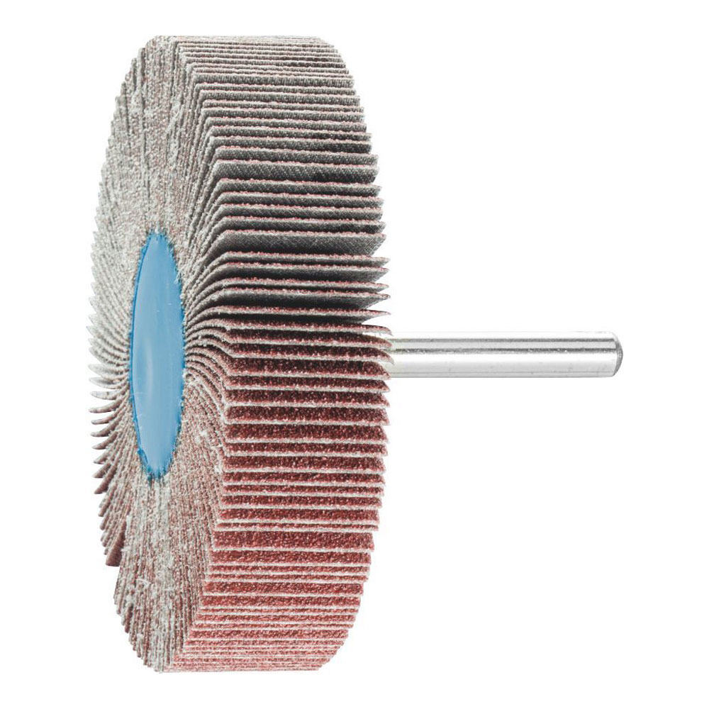 Mounted Flap Wheel Fan Grinder Aluminium Oxide - 6mm Shank F 8020/6 A 80 Grit