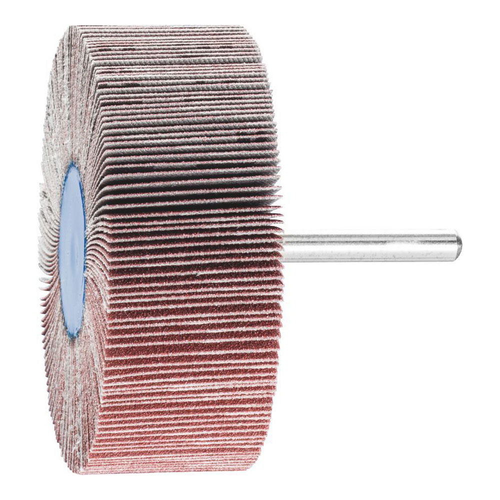 Mounted Flap Wheel Fan Grinder Aluminium Oxide - 6mm Shank F 8030/6 A 120 Grit