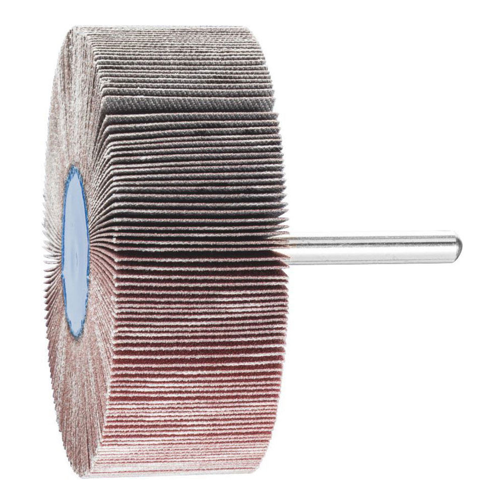 Mounted Flap Wheel Fan Grinder Aluminium Oxide - 6mm Shank F 8030/6 A 240 Grit