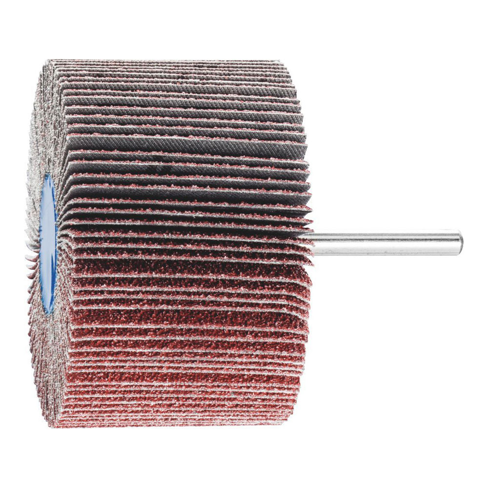 Mounted Flap Wheel Fan Grinder Aluminium Oxide - 6mm Shank F 8050/6 A 40 Grit