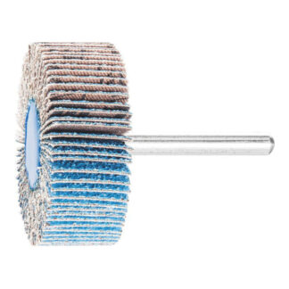 Mounted Flap Wheel Fan Grinder Zirconia Alumina (Z-COOL - Reduced Heat) - 6mm Shank F 5020/6 Z-COOL 60 Grit