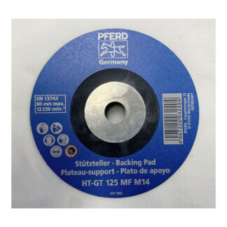 Resin Fibre Discs - Backing Pad HT-GT125 MF M14 High Temperature