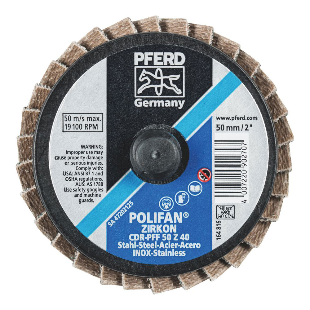 COMBIDISC Mini POLIFAN - Zirconia - Type CDR-PFF 50 Z 40