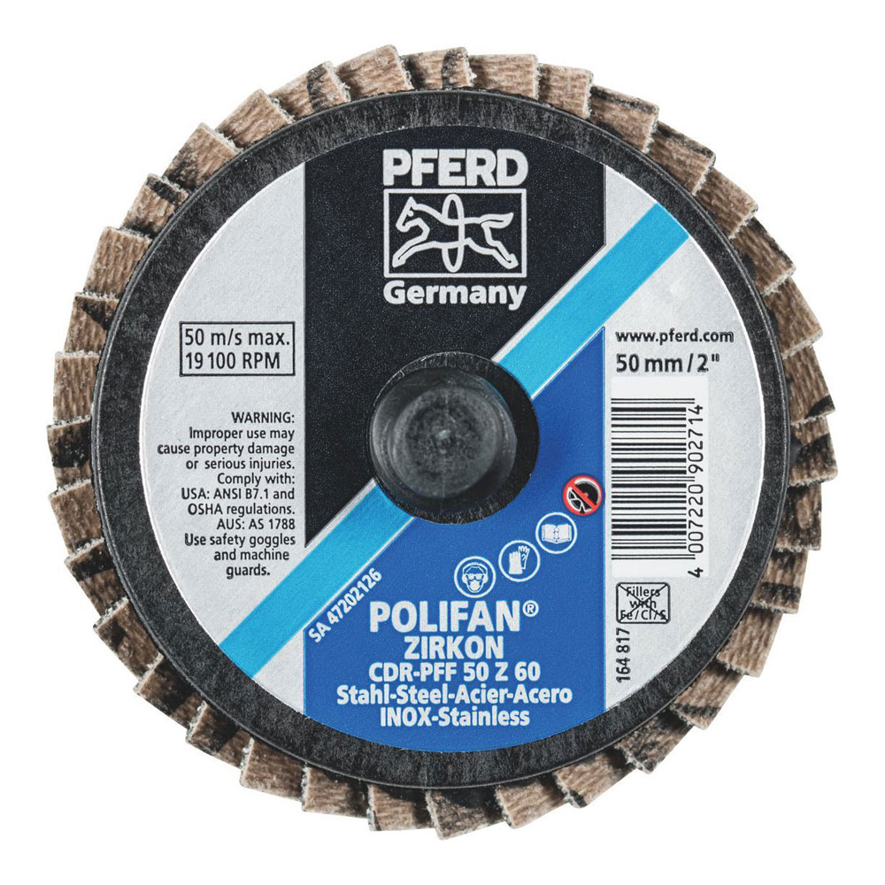 COMBIDISC Mini POLIFAN - Zirconia - Type CDR-PFF 50 Z 60