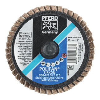COMBIDISC Mini POLIFAN - Zirconia - Type CDR-PFF 50 Z 120