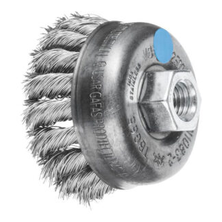 Cup Brush - Twist Knot TBG 65/M10x1.50 INOX 0.35