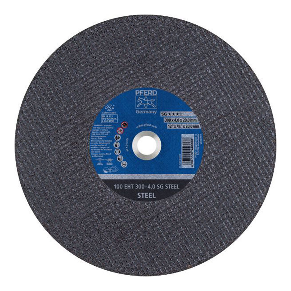 High Speed Portable Cut-Off Wheels - Engine Driven STEEL 100 EHT 300-4.0 A 24 S SG 20.0