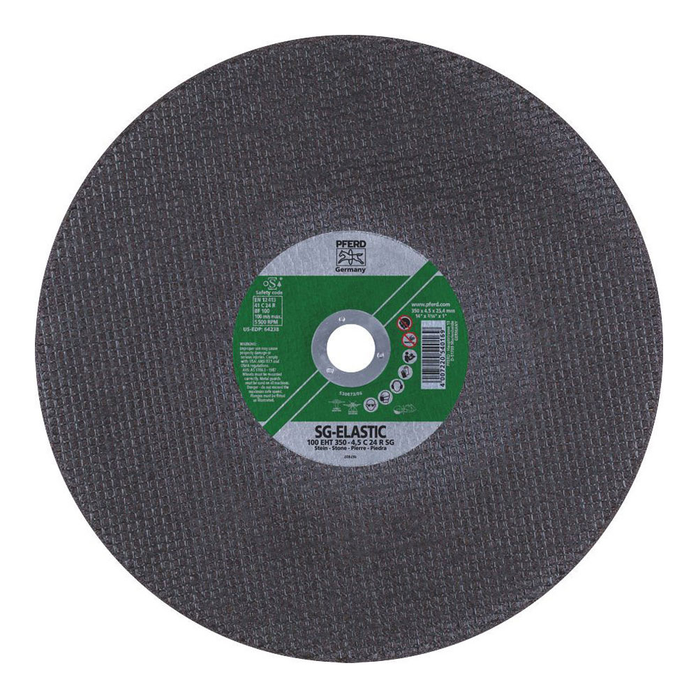 High Speed Portable Cut-Off Wheels - Engine Driven STONE 100 EHT 400-4.5 C 24 R SG 25.4