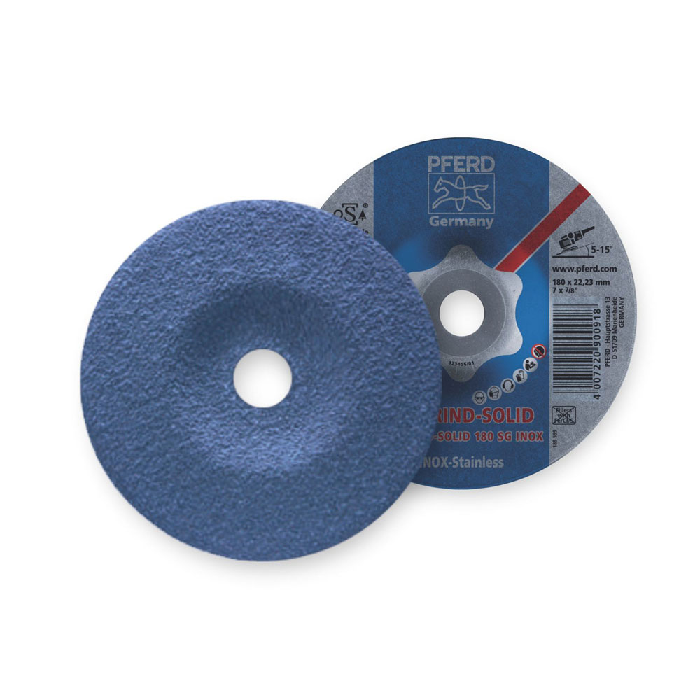 Grinding Discs - CC-GRIND-SOLID 180 SG INOX