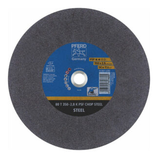 Low Speed Stationary Cut-Off Wheel - GP - STEEL 80 T 350-2.8 A 36 K PSF-CHOP 25.4