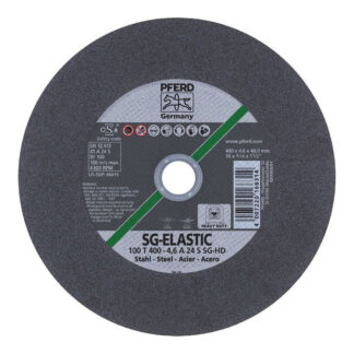 High Speed Stationary Cut-Off Wheel - HD Premium - STEEL 100 T 400-4.6 A 24 S SG-HD 40.0
