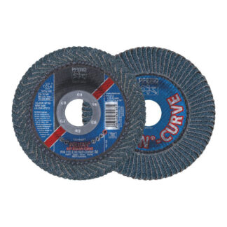 POLIFAN Flap Disc SGP Zirconia - STEEL / INOX PFR 115 Z 40 SGP-CURVE M
