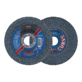 POLIFAN Flap Disc SGP Zirconia - STEEL / INOX PFR 125 Z 40 SGP-CURVE L