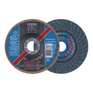 POLIFAN Flap Disc Zirconia - STEEL PFC 125 Z 36 SGP-STRONG