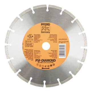 Diamond Cut-Off Wheel GP - Segmented Type DS 450 x 3.2 x 25.4 PSF