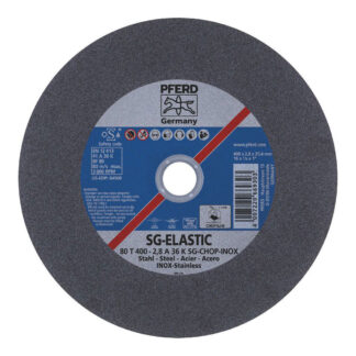 Low Speed Stationary Cut-Off Wheel - Premium - STEEL 80 T 400-3.8 A 36 K SG-CHOP-INOX 25.4