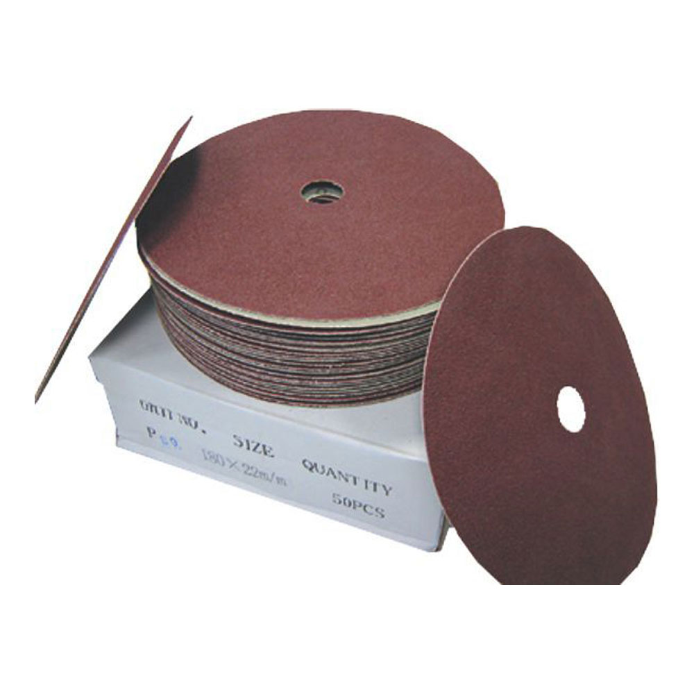 Floor Sanding Edger Disc - CLOTH - 180mm - Aluminium Oxide GXK 40 Grit