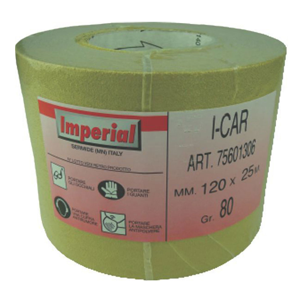 Painter's Roll - Aluminium Oxide - 120mm x 25m R-ICR 40 Grit