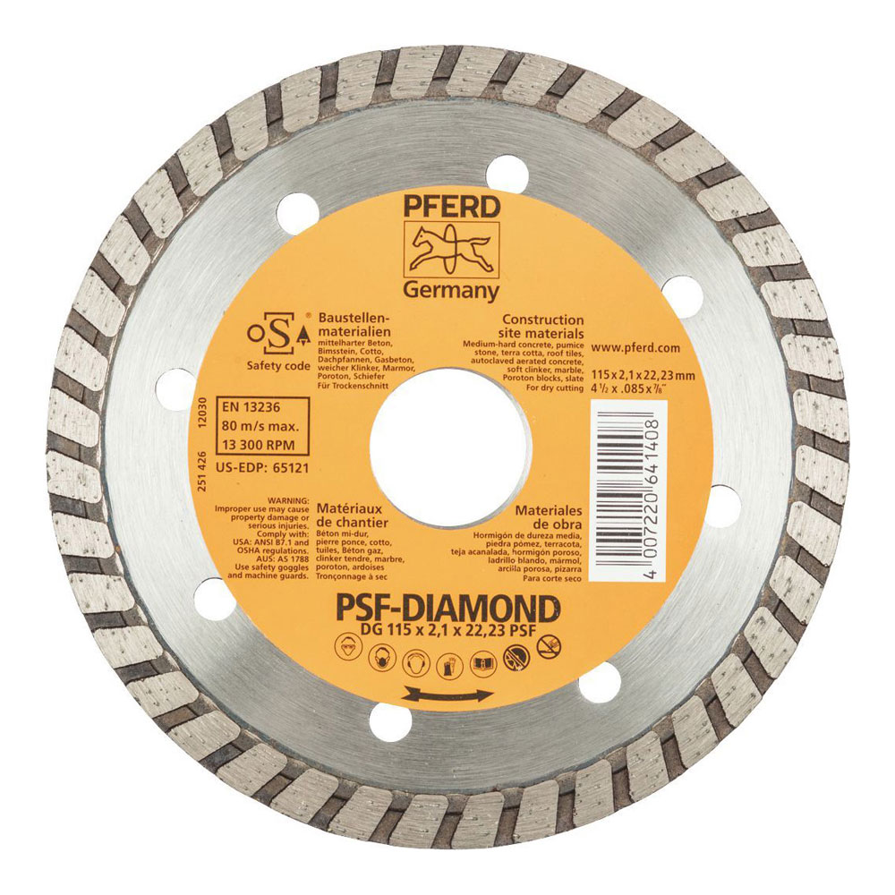 Diamond Cut-Off Wheel GP - Turbo Type DG 100 x 1.9 x 16.0 PSF