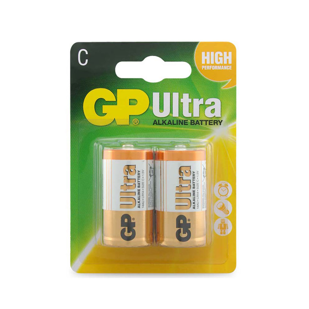 GP Ultra Alkaline C - Card of 2