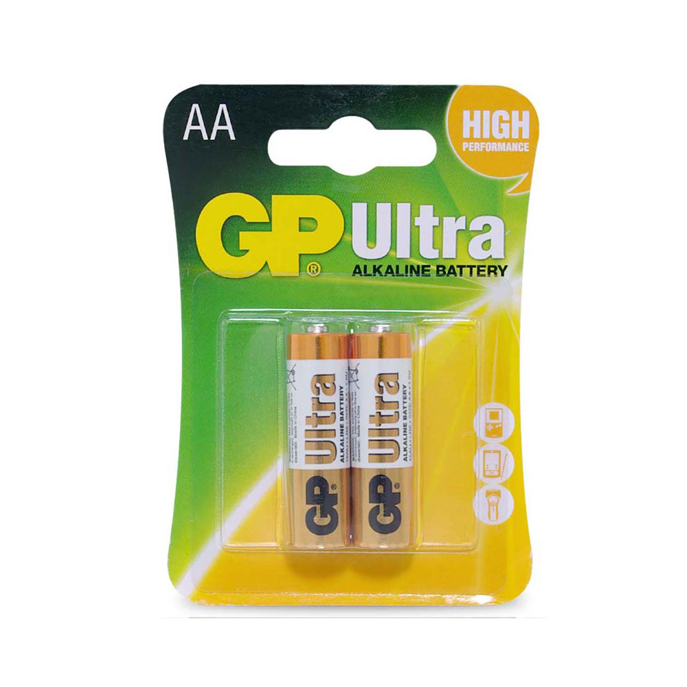 GP Ultra Alkaline AA - Card of 2