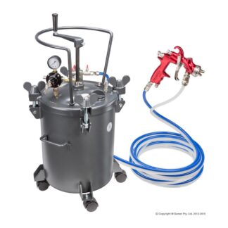 Prowin Tools 20Ltr P/Tank manual agitation c/w 10mt hoses & 2.0mm Gun