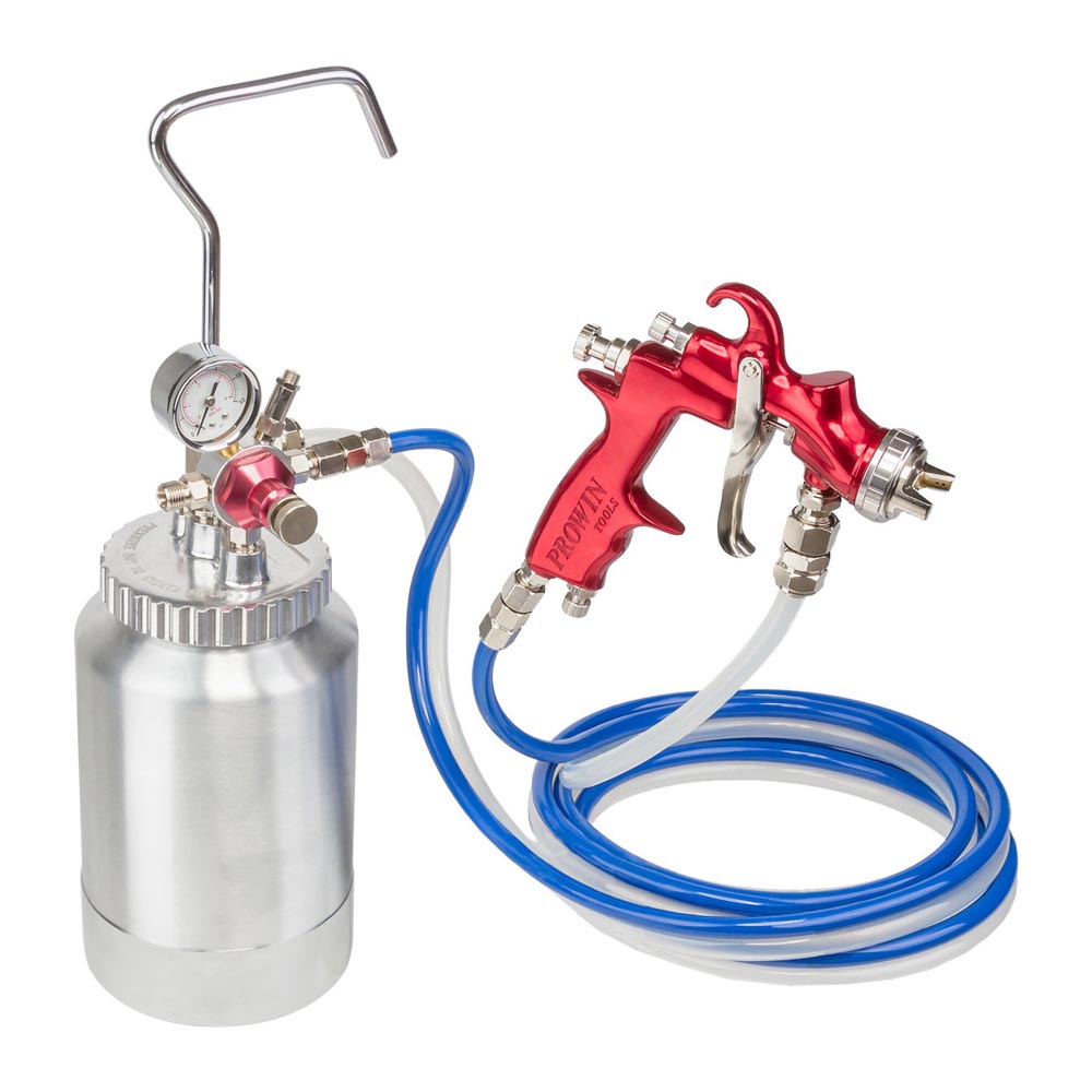Prowin Tools 2Ltr Pressure Tank c/w 3mt hoses & 2mm Gun