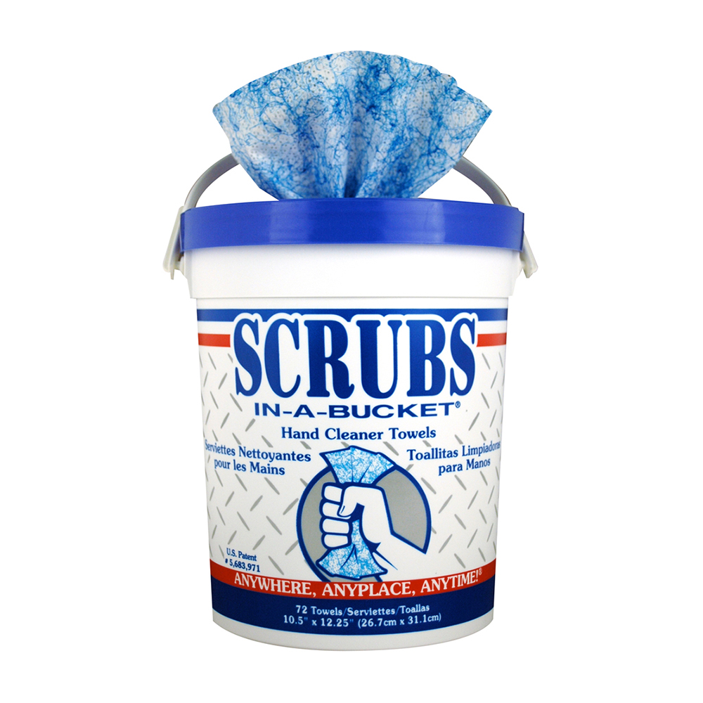 Scrubs Hand Cleaner Towel 72pk