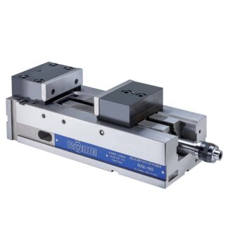 Rohm NC-Compact Vice RKK, Size 3, Jaw Width 135mm,Clamping Jaws SN + Standard Insert SNS