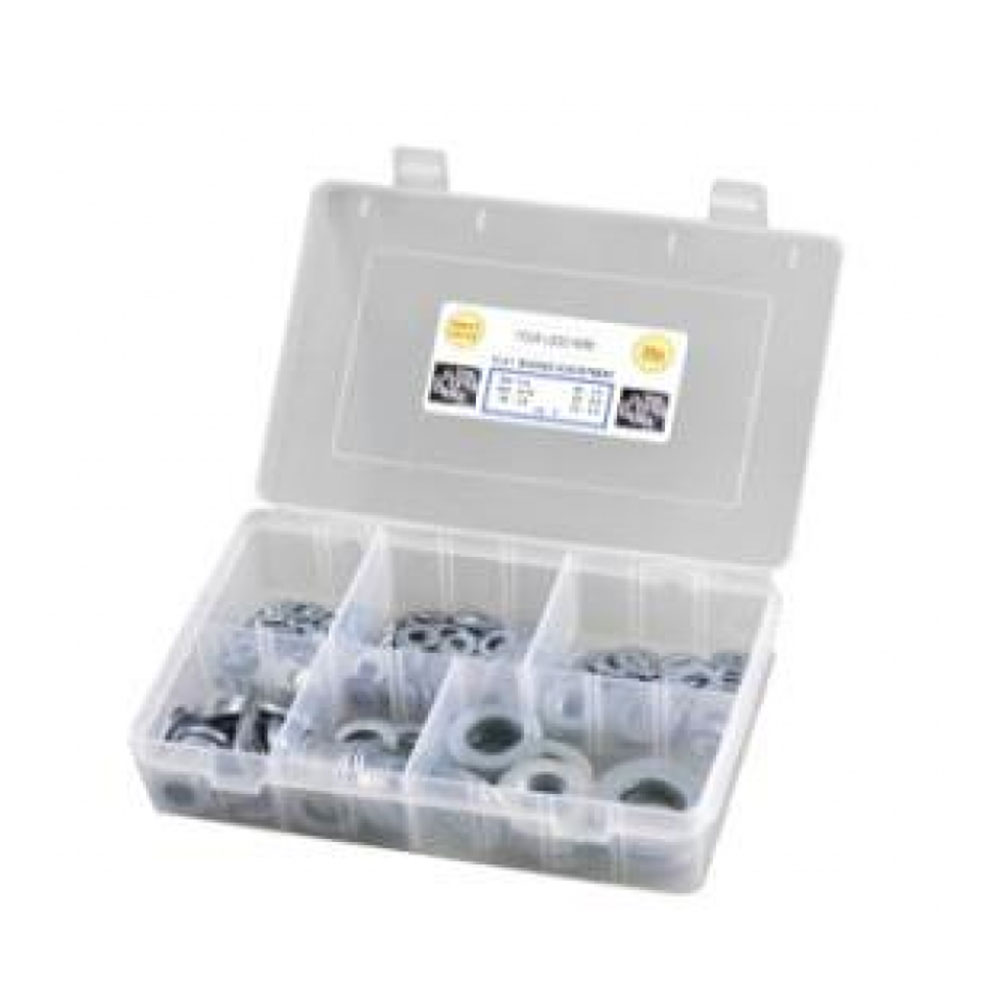 355pc Imperial Flat Washer Kit Zinc Plated