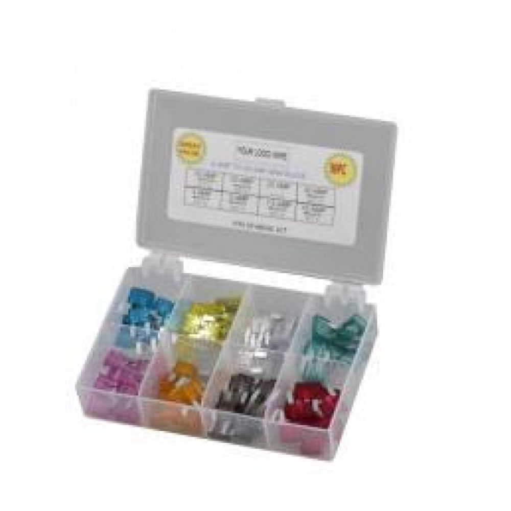 96pc Vehicle & Electrical Mini Blade Fuse Kit 5 - 30 AMP