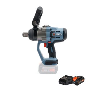 Senix X2 18V 1" 2000Nm Brushless Impact Wrench Kit (1x 1" 2000Nm Brushless Impact Wrench, 1x X2 18V Battery 8.0Ah, 1x 4A Charger)