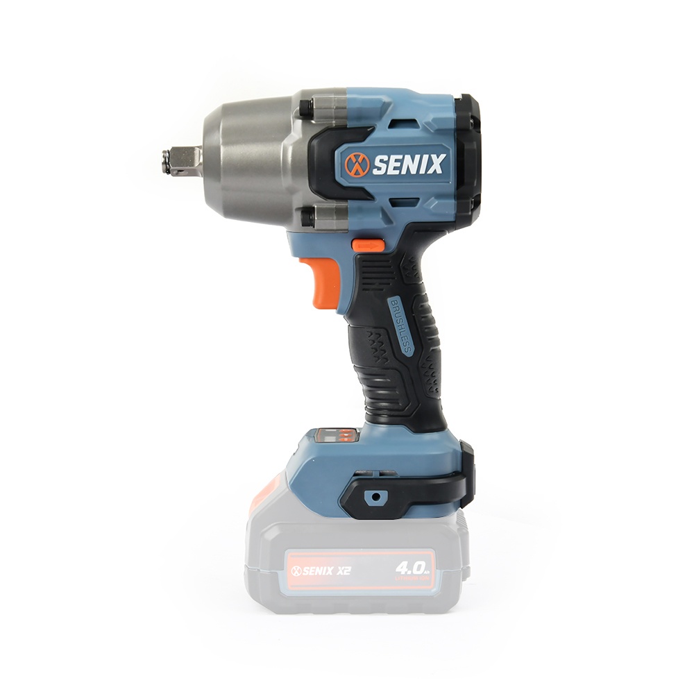 Senix X2 18V 1/2" Brushless Mid-Torque Impact Wrench Skin