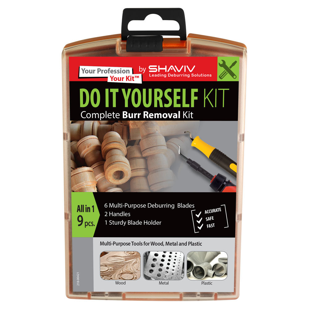 KIT DEBURRING SHAVIV DO IT YOURSELF Bolts & Industrial Supplies