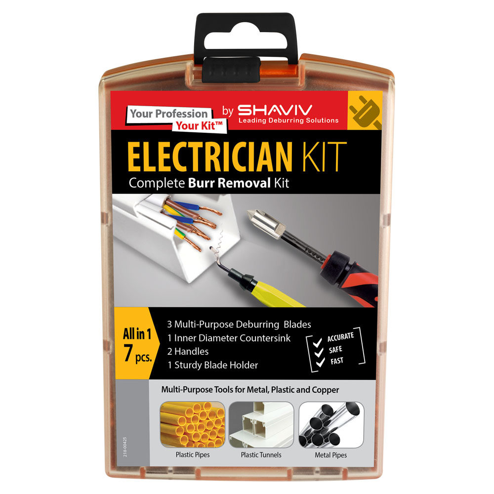 KIT DEBURRING SHAVIV ELECTRICAL