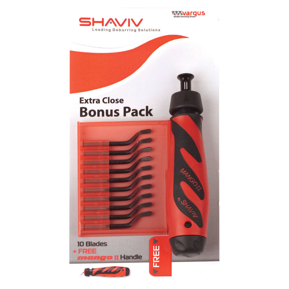 KIT DEBURRING SHAVIV HEAVY DUTY Bonus Pack 10 E100 PK 1