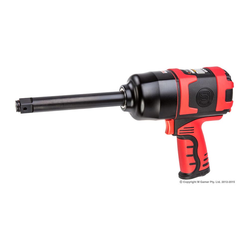 Shinano 3/4" Impact Wrench with 6" extended anvil