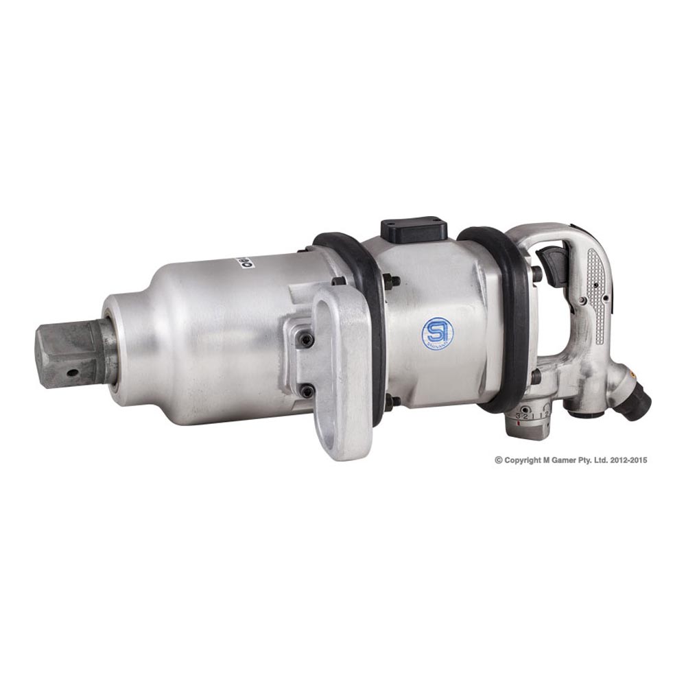 Shinano 1-1/2" H-Duty Inline Grip Impact Wrench