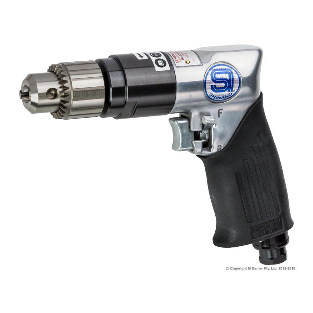 Shinano 3/8" H-Duty Reversible Drill